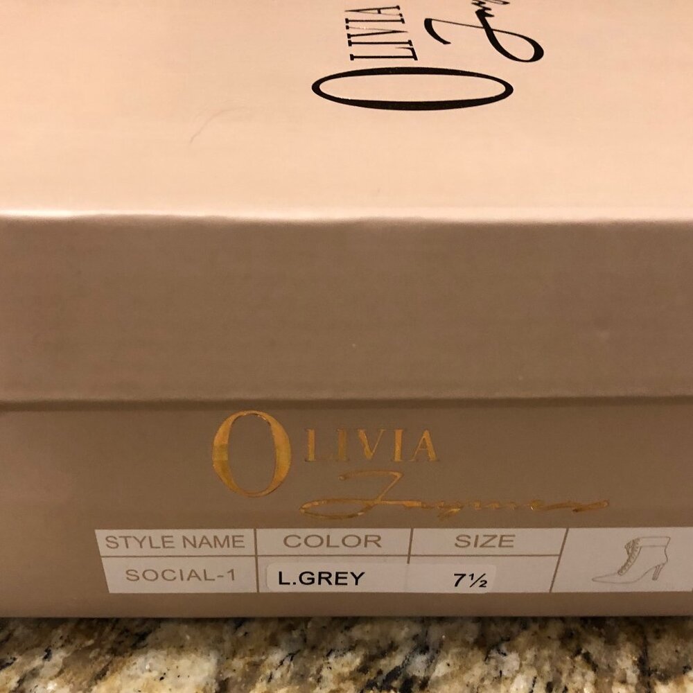Olivia Ferguson Pointy Toe Corset Lace up Bootie  6014  NWT Boutique - Picture 10 of 13